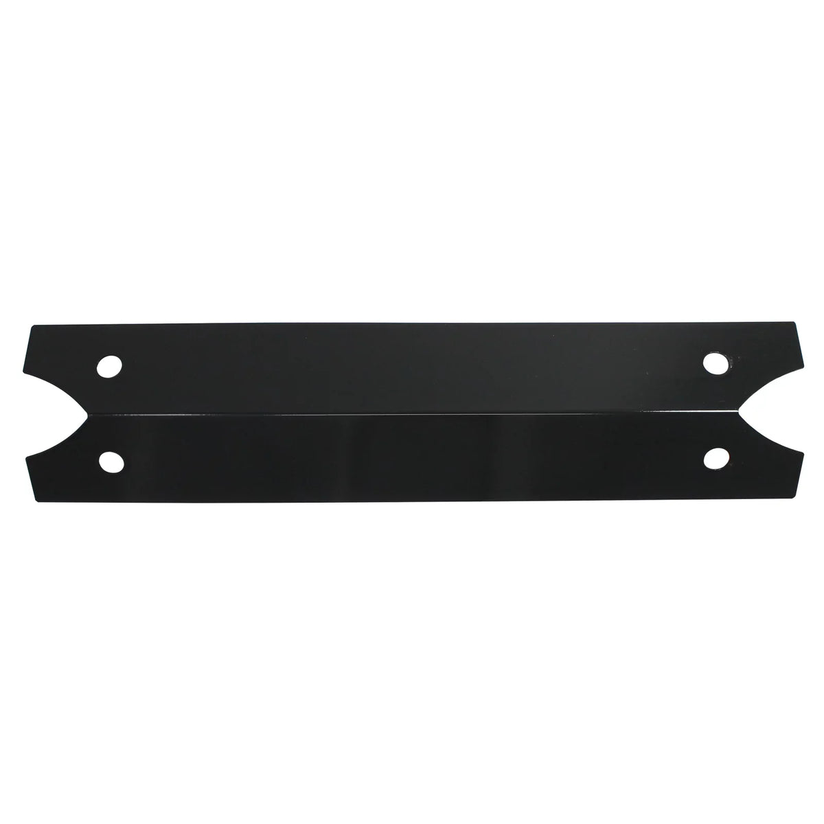 Porcelain Parts Burner 8106320B - 3/4" Bar, Replacement Tent Grill Shield Heat for Barbeque Compatible 2-Pack Charmglow Tamer, BBQ Vaporizer Plate Steel Bar, Flame Flavorizer Cover 17