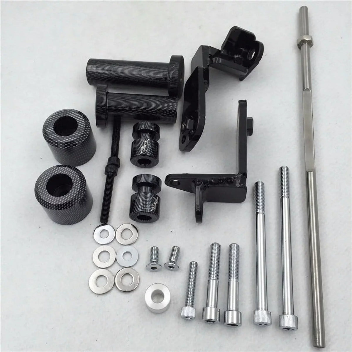 HTT-MOTOR Frame Suzuki 99-07 GSX Slider GSXR1300 Spools Hayabusa Swingarm 1300R Carbon for