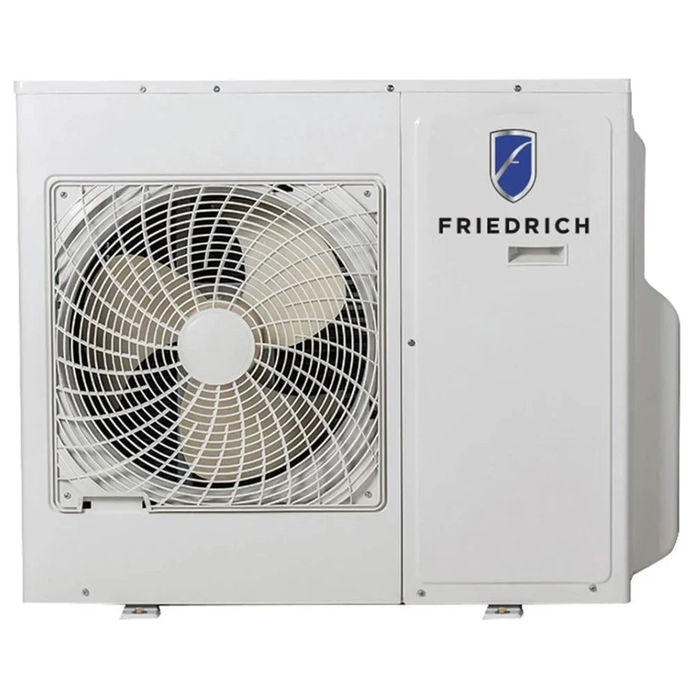 with FPHMR24A3A AC Heat Friedrich Pump CPS YR Pack Indoor Split Pro Enhanced Air Conditioner Protection Mini Bundle BTU + and 24000 Tri-Zone 12000 BTU Air Wall with Heating 3 Floating