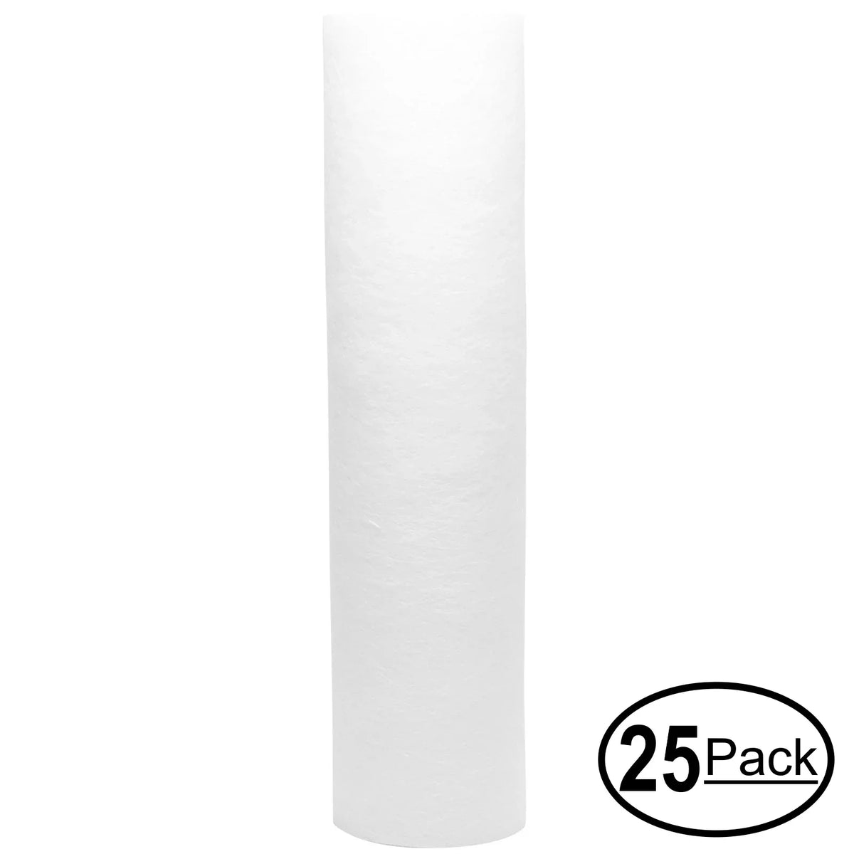 '- H2O Under H2O - Stage Filter Pure Replacement Universal 10-inch H2O-UCF-01-14 for Sink Cartridge 5-Micron Sediment Polypropylene System Distributors Single for Denali Distributors Brand 25-Pack