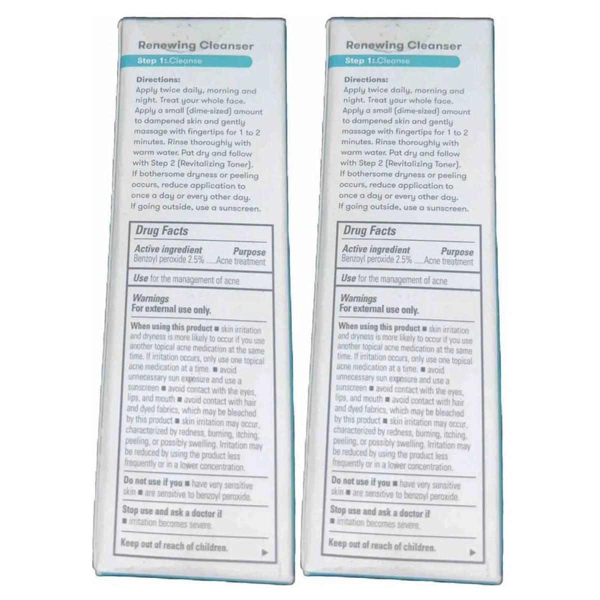 Solution Medication oz 2, Each Pack Proactiv Renewing of Cleanse Step 1 Cleanser Acne 4