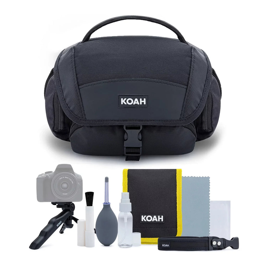 Full-Frame Camera (Black) a7C Alpha Compact Mirrorless Body Bundle Sony