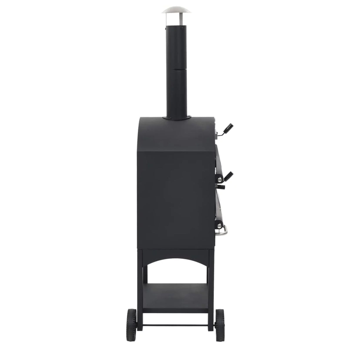 Charcoal Fireclay Suzicca Pizza Fired Stone with Oven