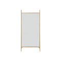 Modern Minimalist Wooden Framed Full-Length Mirror