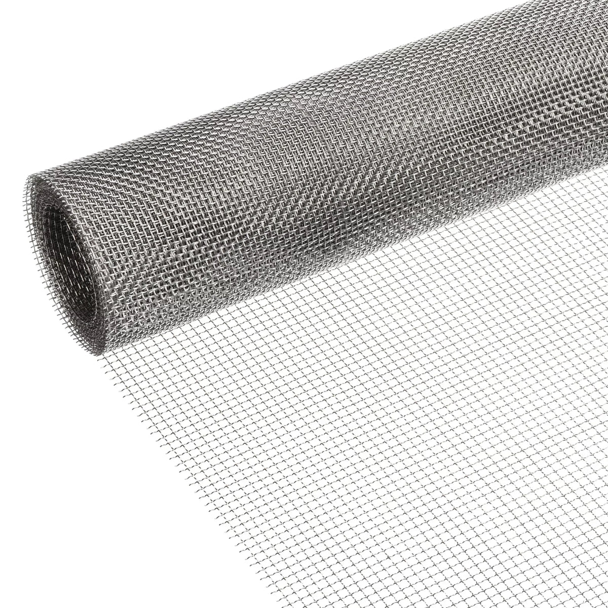 Wire Woven Mesh Stainless Replacement Screen, Air Steel Window 304 Mesh Screen Screen for Vent Door
