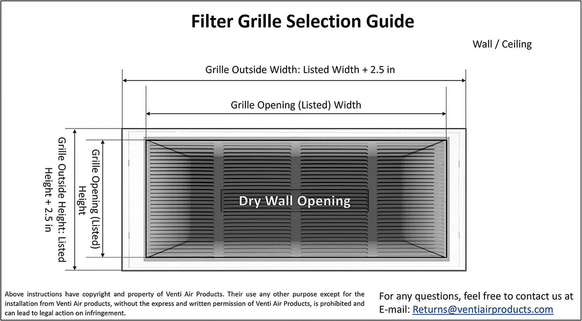 1 X Face/Door Grille X Filters Removable Cover - (2-3 Dimension: Duct Delivery) [Outer Steel 22.5"W Day Business For - 16.5" Return HVAC 14" H] Grill Filter Inch