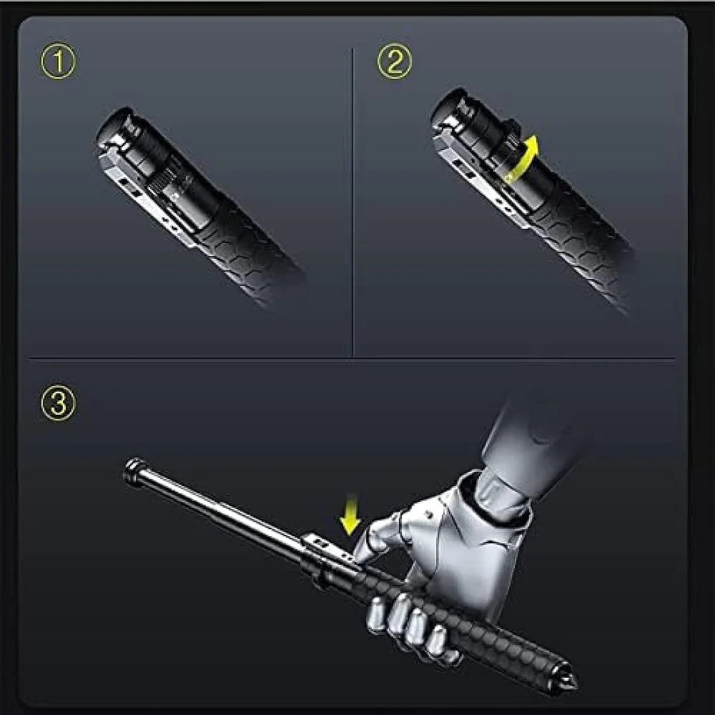 Pole 16 Jademall Tool Multifunctional Retractable Trekking Premium Stick Hiking Walking In Staff, Outdoor Collapsible