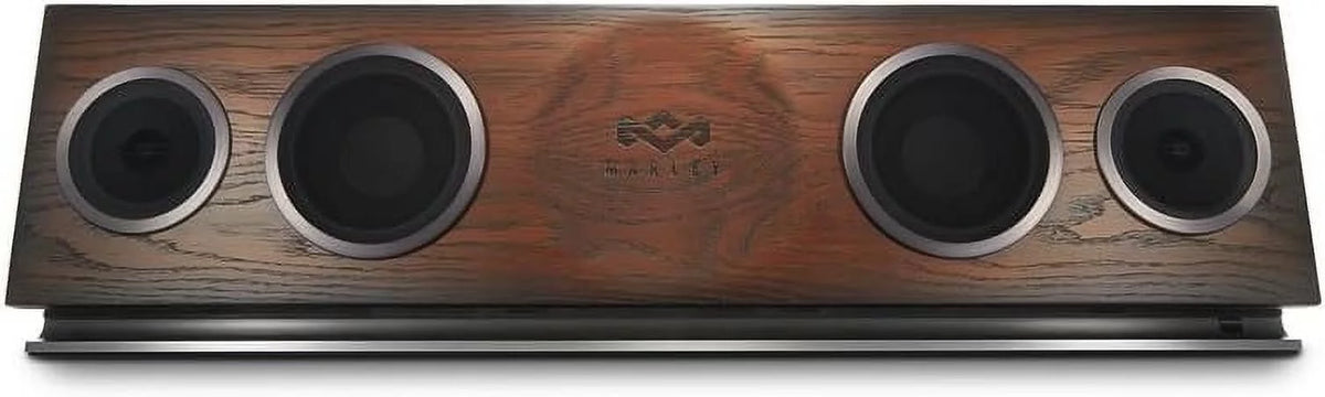Home House High-Definition Certified Solid 220 Hi-Fi Watt Woofers, Stereo Premium 2 1 System, Regal High-Output Foundation Tweeters, 3.5 FSC Oak Baffle, Power, x EM-DA002-RG Audio One Marley, of