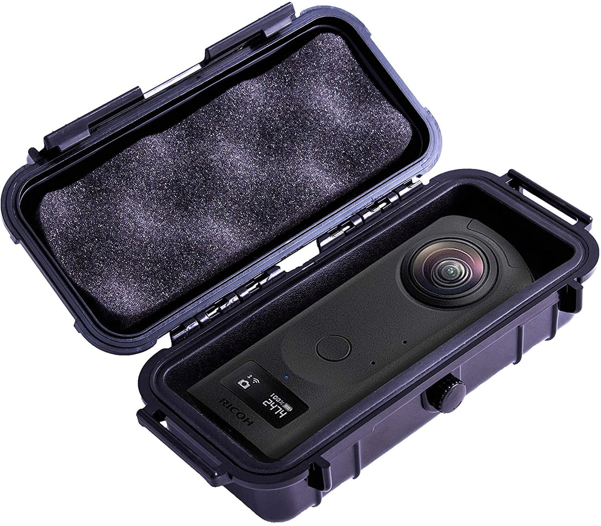 Action Ricoh Theta Only Degree Camera Case with 360 inch Camera, 7 Compatible 360 Z1 Waterproof Case