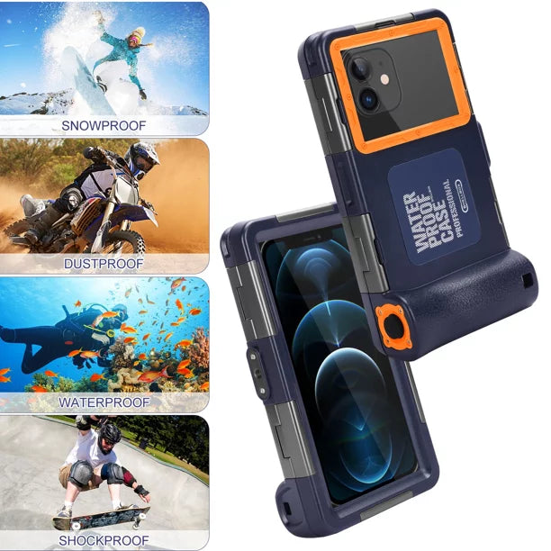 Video And Surfing Phones Case Professional Lanyard Diving for LCD Photo 6.9 all vivo Waterproof to with UrbanX Y72 Swimming Housing Up Protective Inch [15m/50ft] 5G Snorkeling Underwater