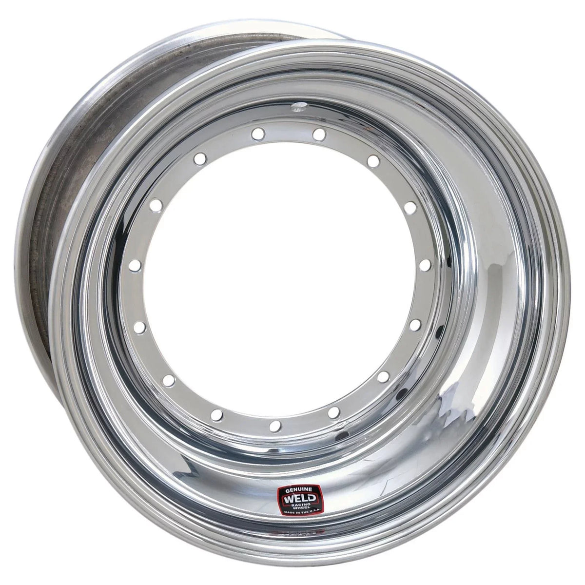 Sprint Weld 15 x 3 Mount Wheel, 9 Racing Offset Car In In Direct Front
