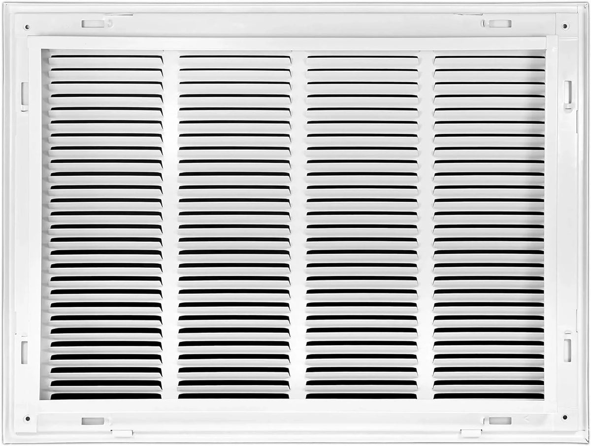 1 X Face/Door Grille X Filters Removable Cover - (2-3 Dimension: Duct Delivery) [Outer Steel 22.5"W Day Business For - 16.5" Return HVAC 14" H] Grill Filter Inch