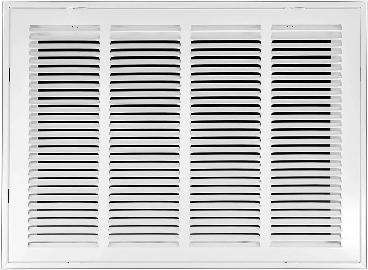 1 X Face/Door Grille X Filters Removable Cover - (2-3 Dimension: Duct Delivery) [Outer Steel 22.5"W Day Business For - 16.5" Return HVAC 14" H] Grill Filter Inch