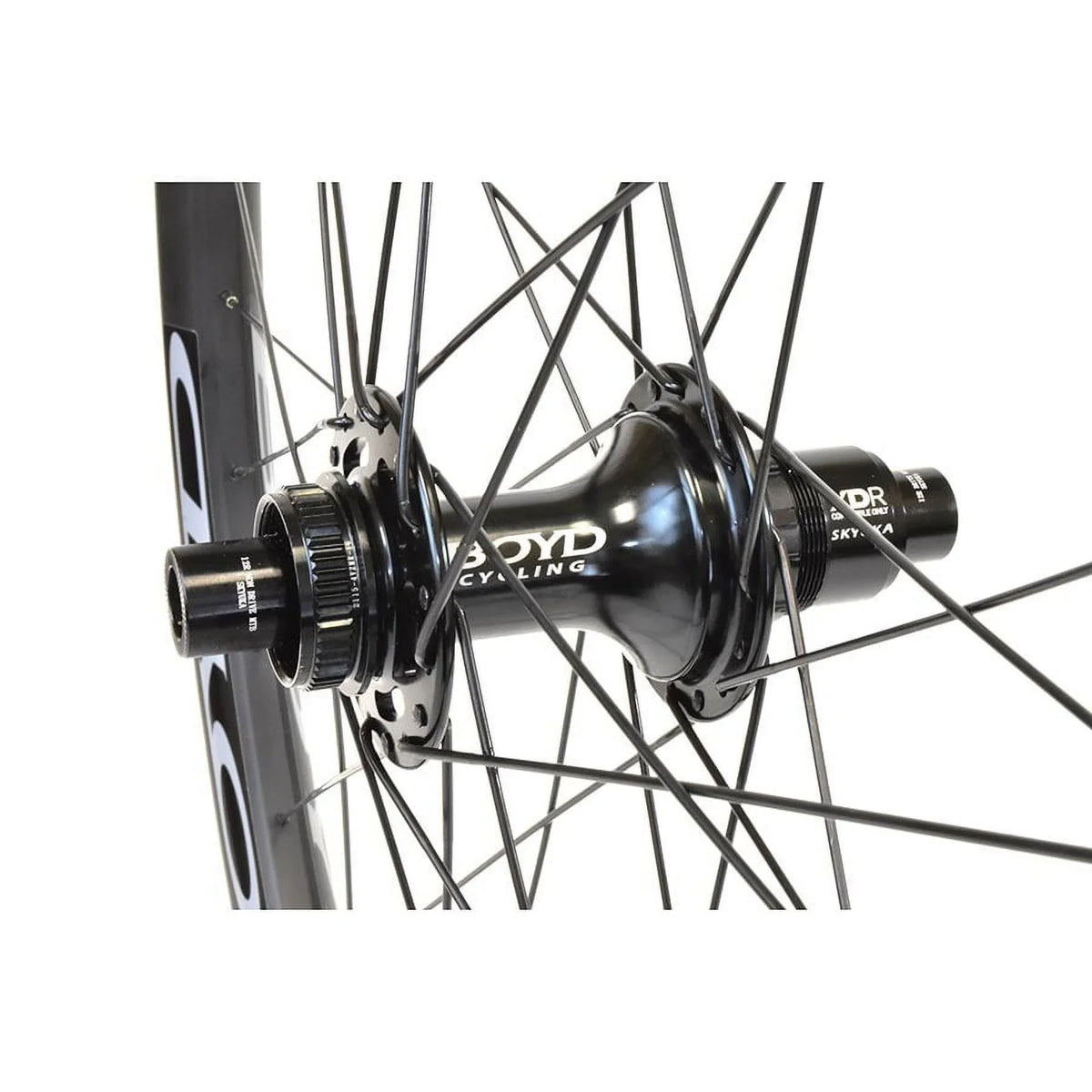 12mm Stumphouse, Disc, Wheel, 622, Micro 29'' Spline Rear, Cycling Boyd / 148mm, Prologue Holes: TA, Shimano 32,