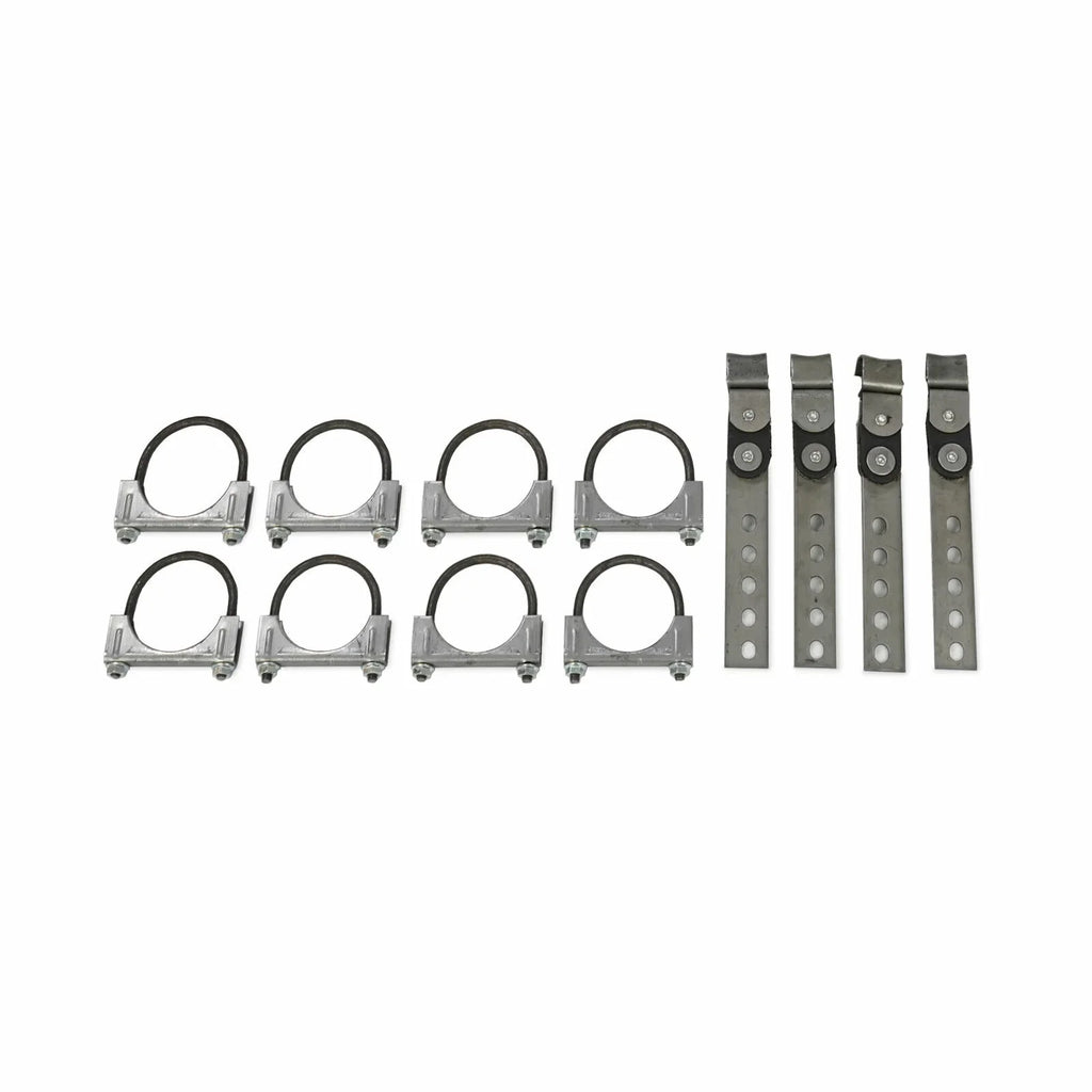 40 Kit Tips Ford Flowmaster Rear Exit Super 80-86 RC F-Series Exhaust Dual 2.5"