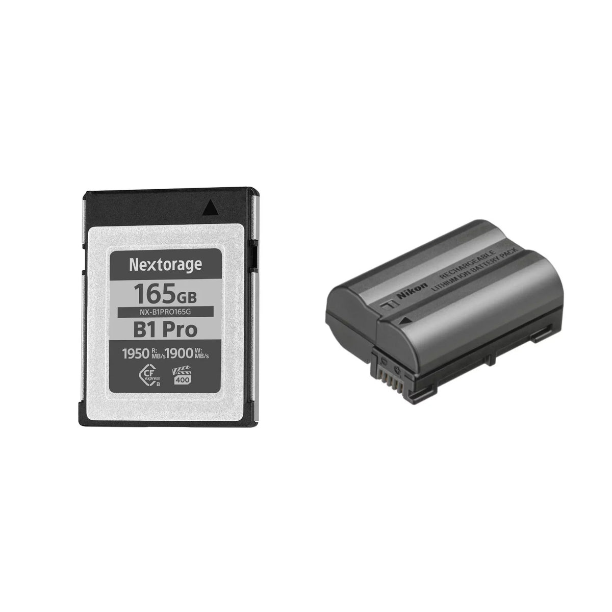Type Bundle Nextorage CFexpress 165 GB with Series Anti-Static B EN-EL15C Pro B1