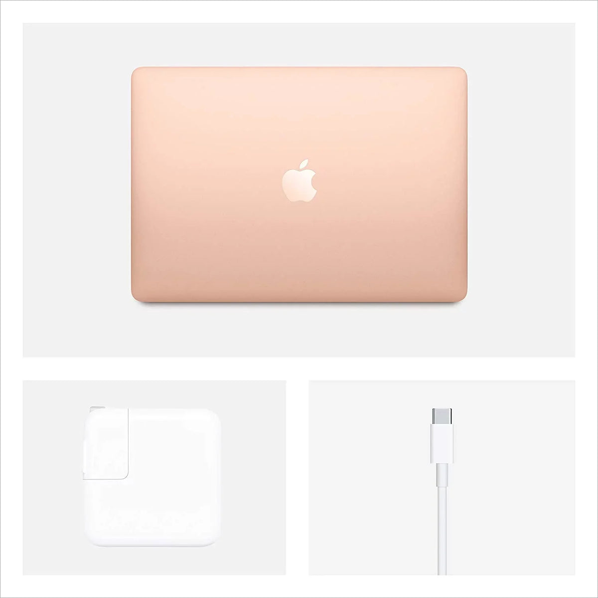 Dual-Core 16GB Apple MacBook SSD RAM 256GB GHz Intel 10th 13.3 Retina 1.1 display (Used) Pre-Owned Gen Gold Air Core i3