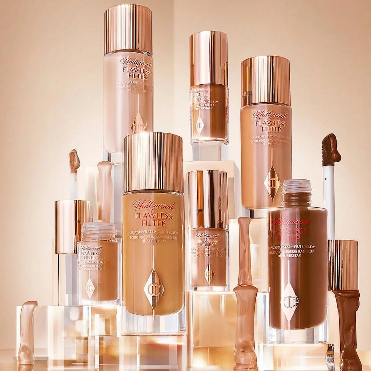 5.5 Mini-size Complexion Hollywood 0.18 Flawless Booster ML oz / Filter Mini