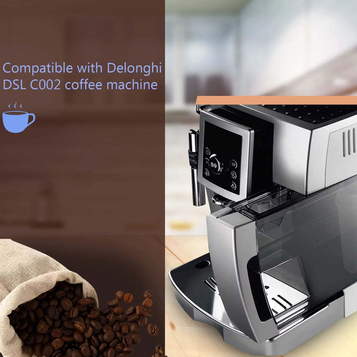Coffee Filter C002 Maker Delonghi Coffee Filter Replacement Filter Accessory Replacement Compatible Filter Coffee Water Cartridge Tomshoo For Coffee Machine 4Pcs With Machine Dsl Maker