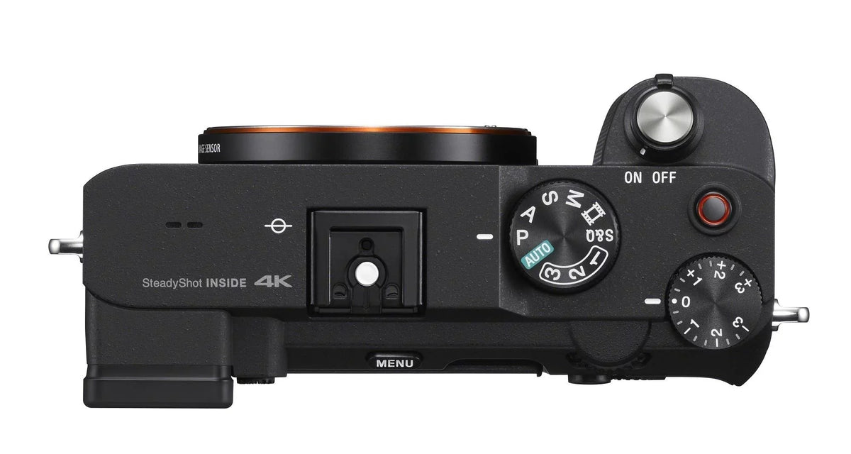 Full-Frame Camera (Black) a7C Alpha Compact Mirrorless Body Bundle Sony