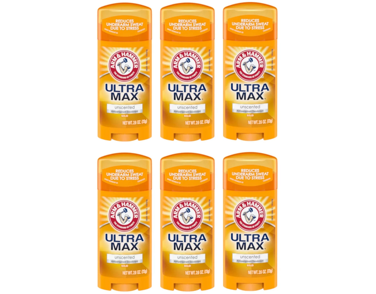 Anti-Perspirant HAMMER Deodorant of & Unscented ULTRAMAX Solid ARM 6) 2.60 oz (Pack