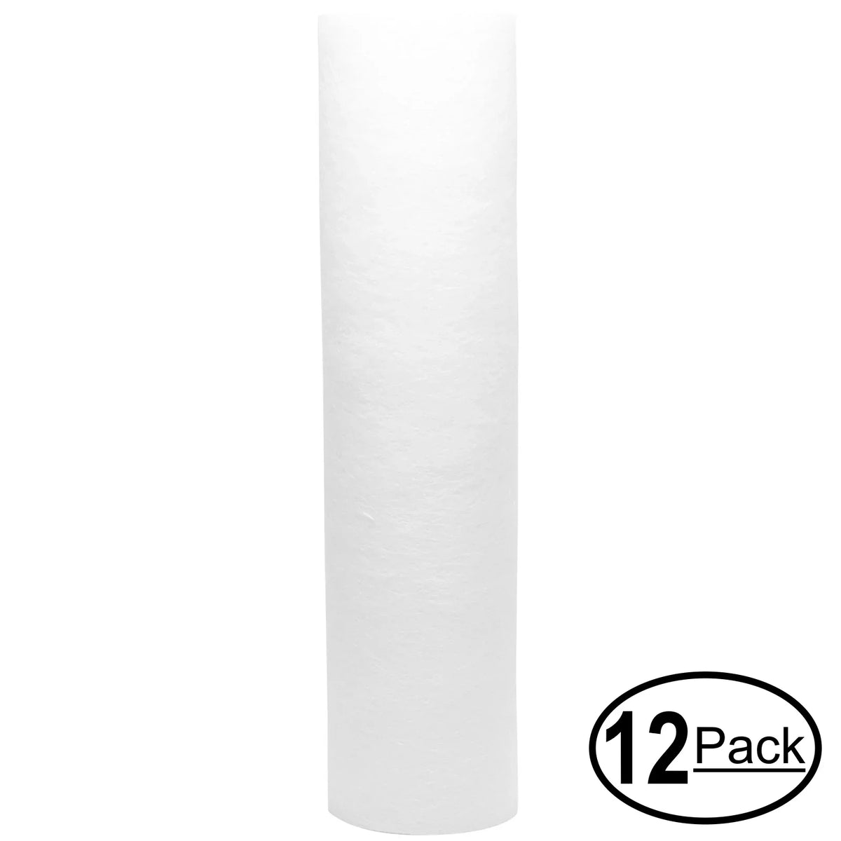10-inch Whole Denali Filter Universal Filter SS4 House Housing 12-Pack Aqua-Pure Aqua-Pure EPE-316L for for Sediment Pure Brand - 3M 5-Micron 3M Cartridge Replacement - Polypropylene