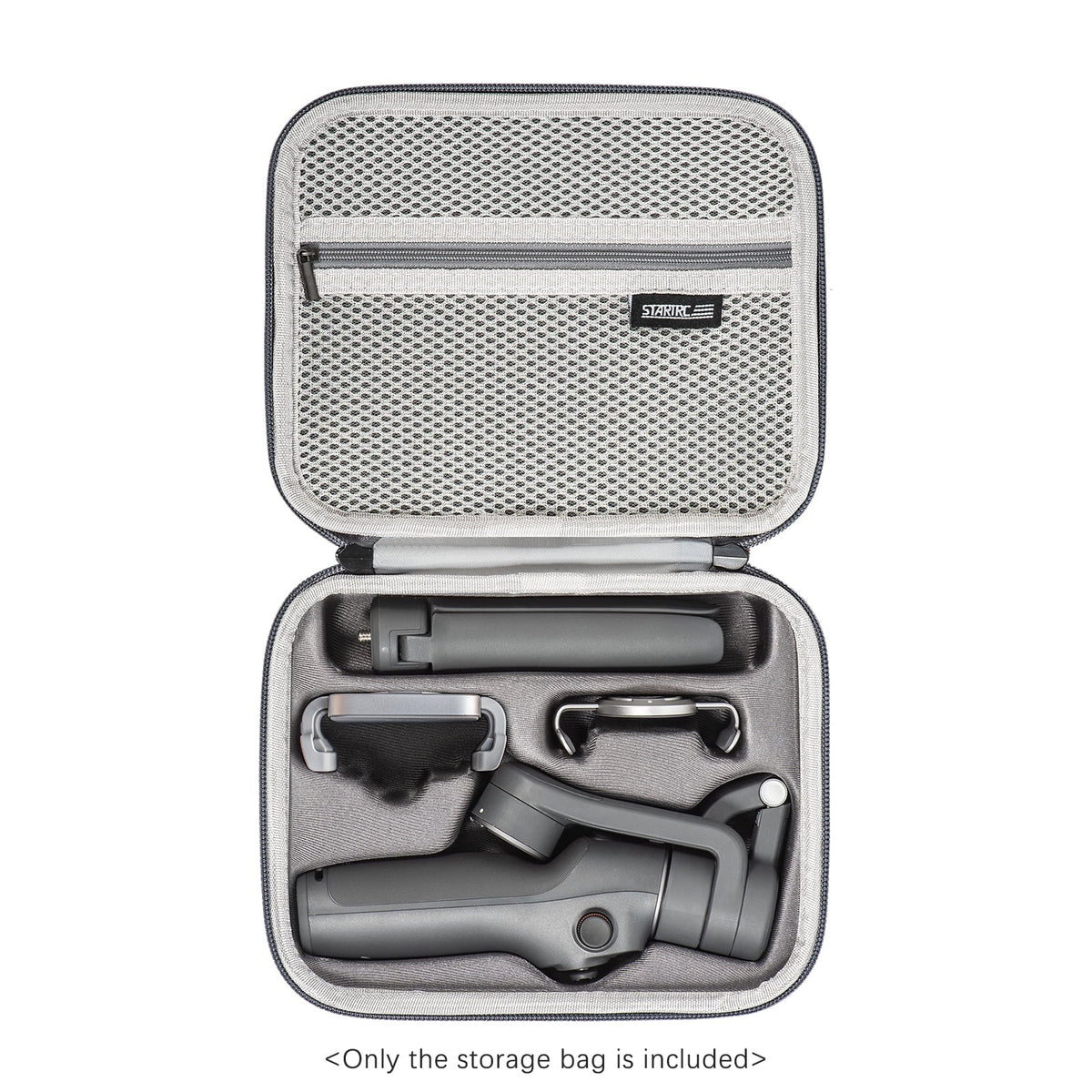 Stabilizer, Carrying Carry Handle, Grey with Travel DJI for Hardshell 6 Case Tomshoo Lightweight Bag OM Gimbal