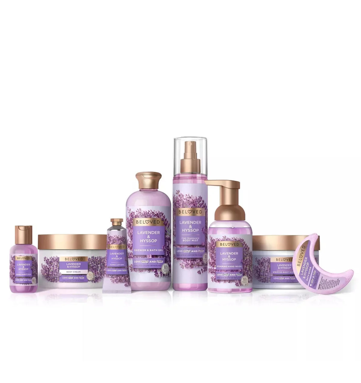 '- 2 Lavender Ounces) (20 Jar Beloved Body 10 & oz x Lotion Cream Hyssop Total