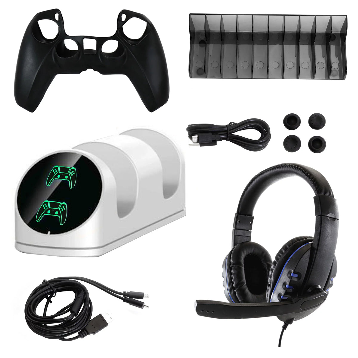 PlayStation Console) with Digital Sony Console Digital 5 Accessories (PS5 Kit