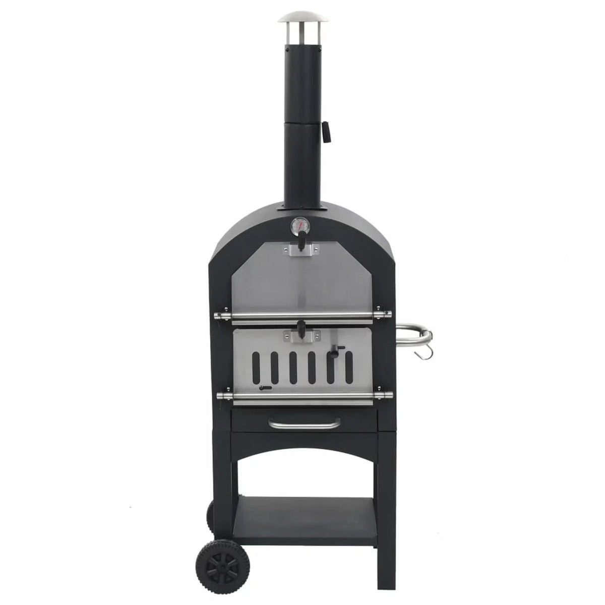 Charcoal Fireclay Suzicca Pizza Fired Stone with Oven