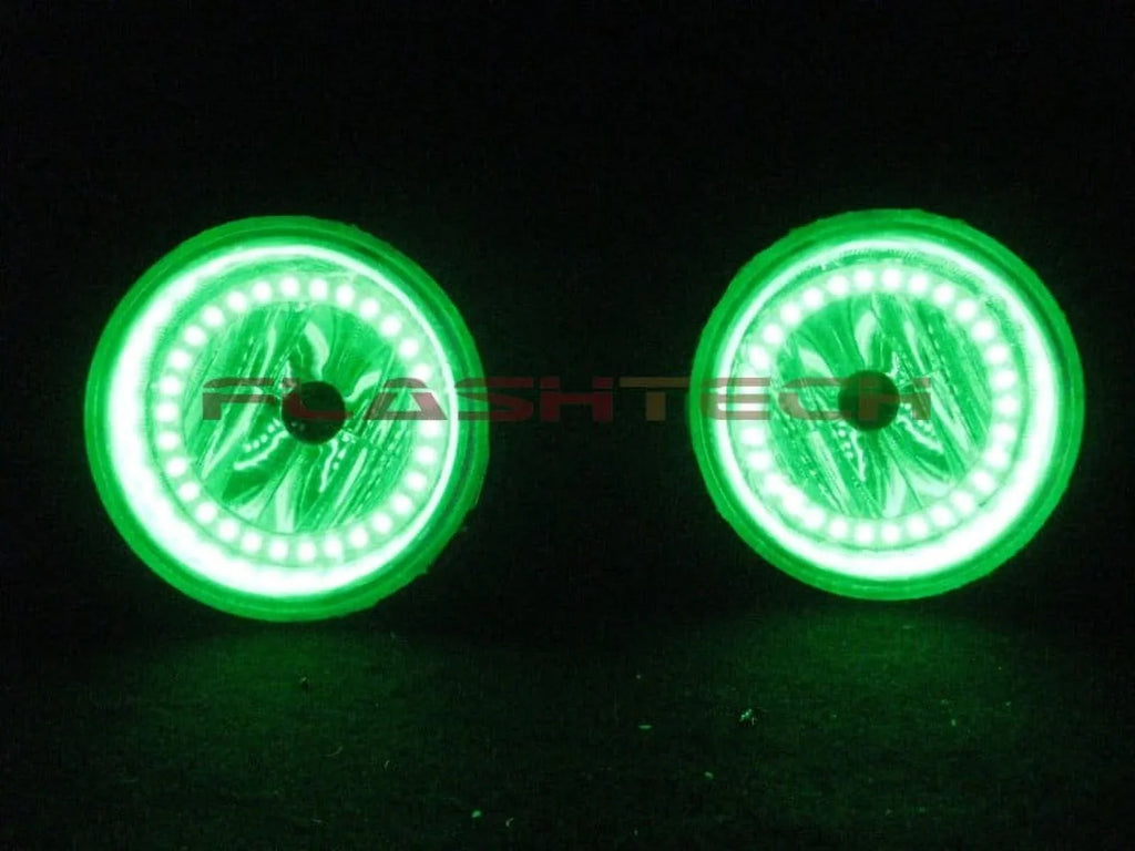 Fusion Wifi Remote LED Dodge Halo Kit Change with Flashtech Color Light RGB Ring Fog Caliber 07-12 Color for Multi V.3