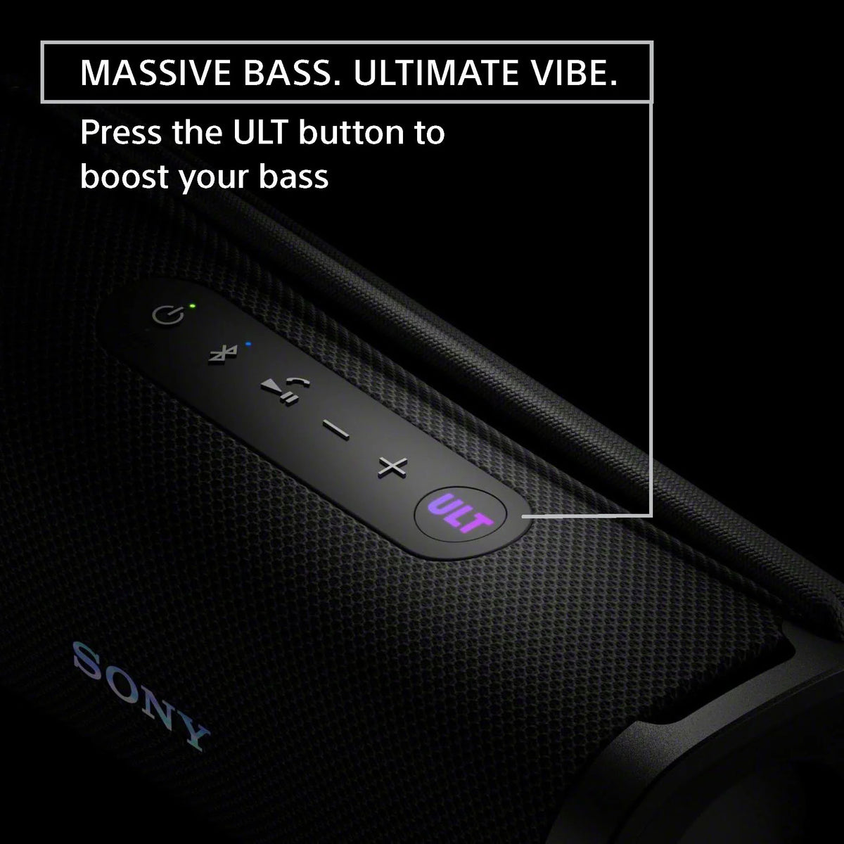 Ultra Bluetooth and Black Waterproof, 1 Rustproof - Shockproof ULT Speaker, FIELD Portable Dustproof, Compact Sony Wireless IP67