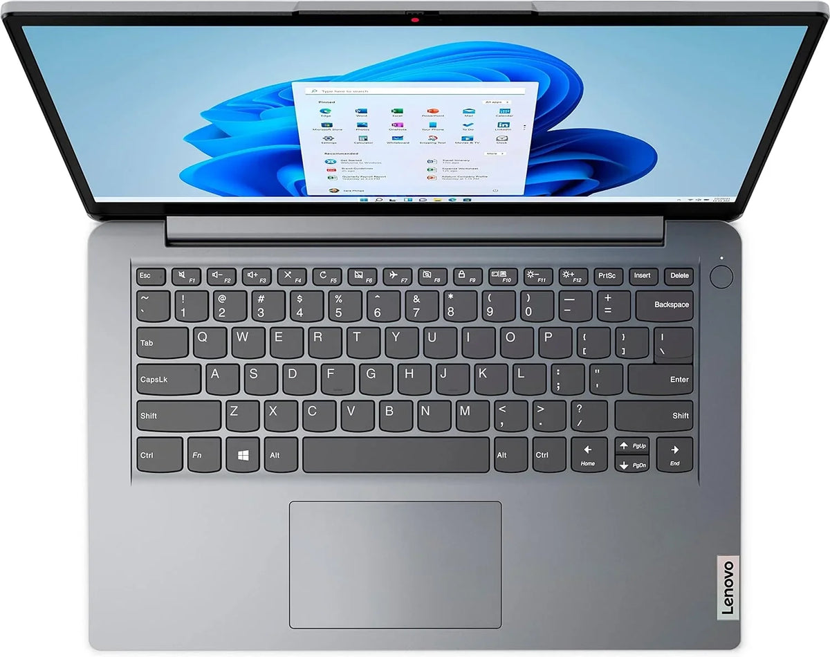 Intel 11 Laptop Pentium RAM, eMMC Cloud 6, IdeaPad Windows 64GB Grey, Silver N5030 Processor, Bluetooth 128GB DDR4 4GB Lenovo 365, S 1i 14" Office WiFi Card, SD + Computer, 5.1, 1-Year