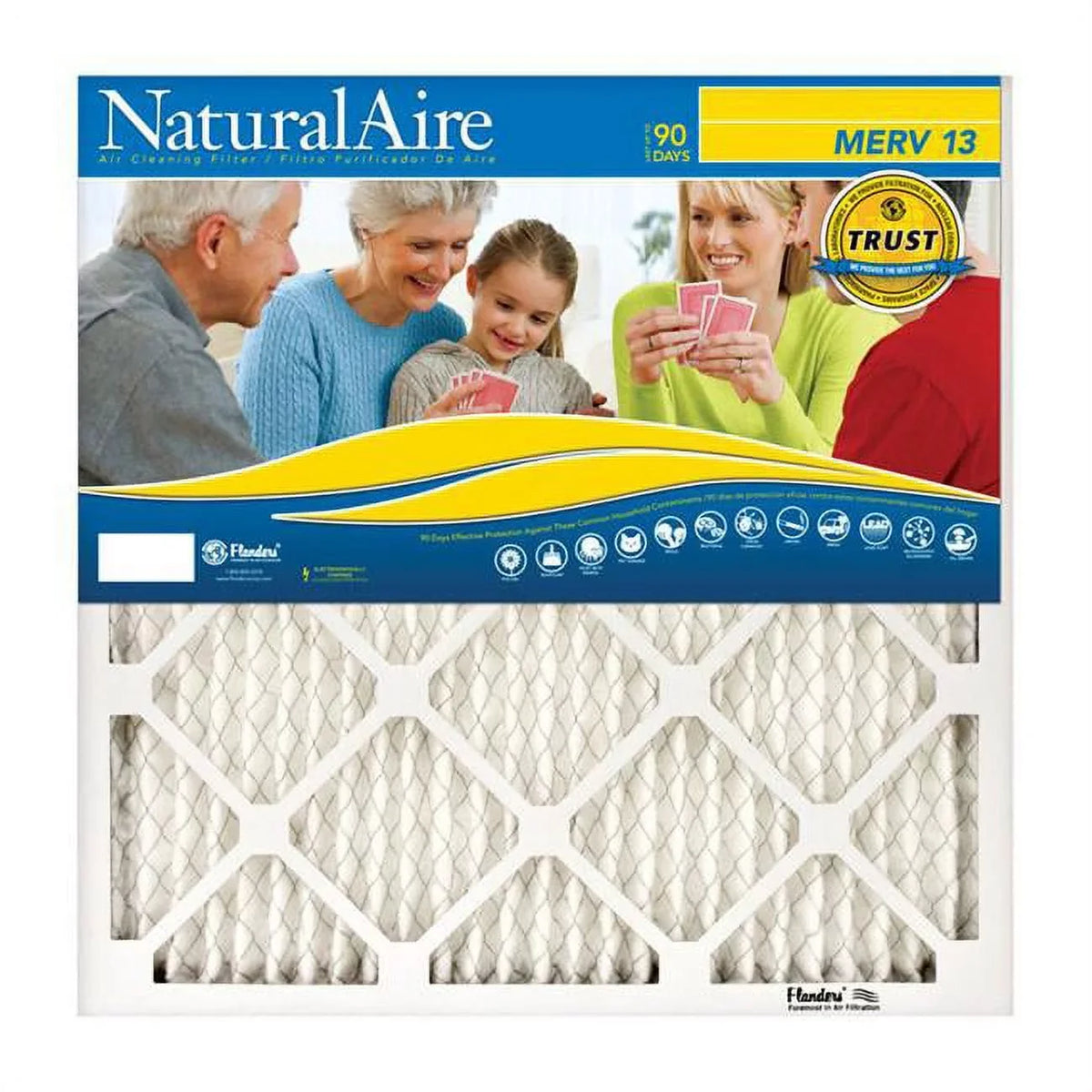 of Naturalaire Polyester 30 Air Case in. Flanders AAF Filter - 1 x Pleated 12 20 x Synthetic