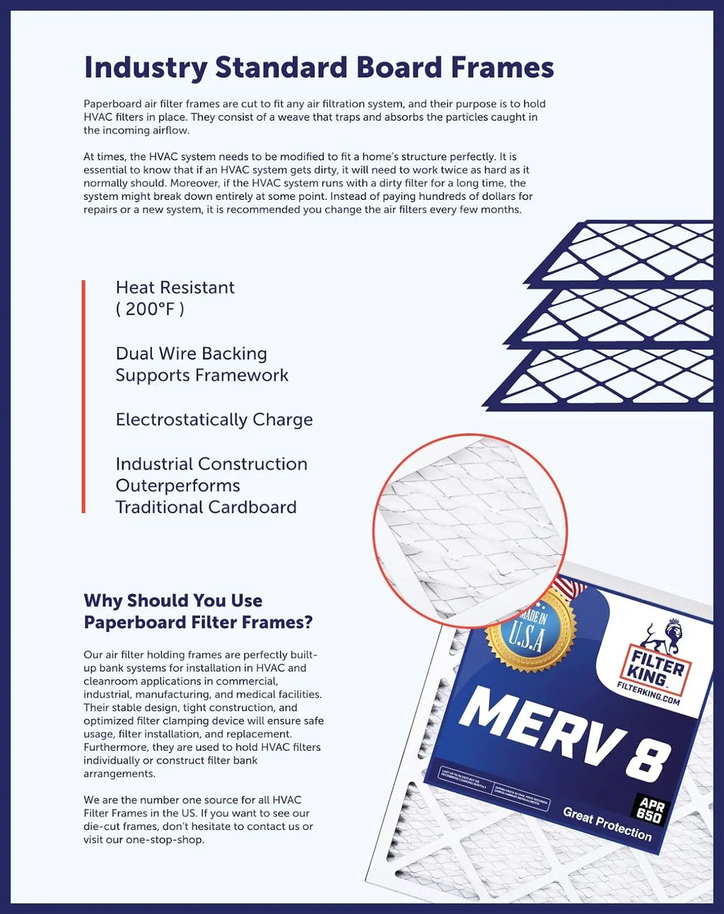 MERV | Filter Filters 12x63.5x1 MADE A/C Size: Actual | IN 8 HVAC | Furnace Filter Pleated | 63.5 12 x 4-PACK King Air x USA .75"