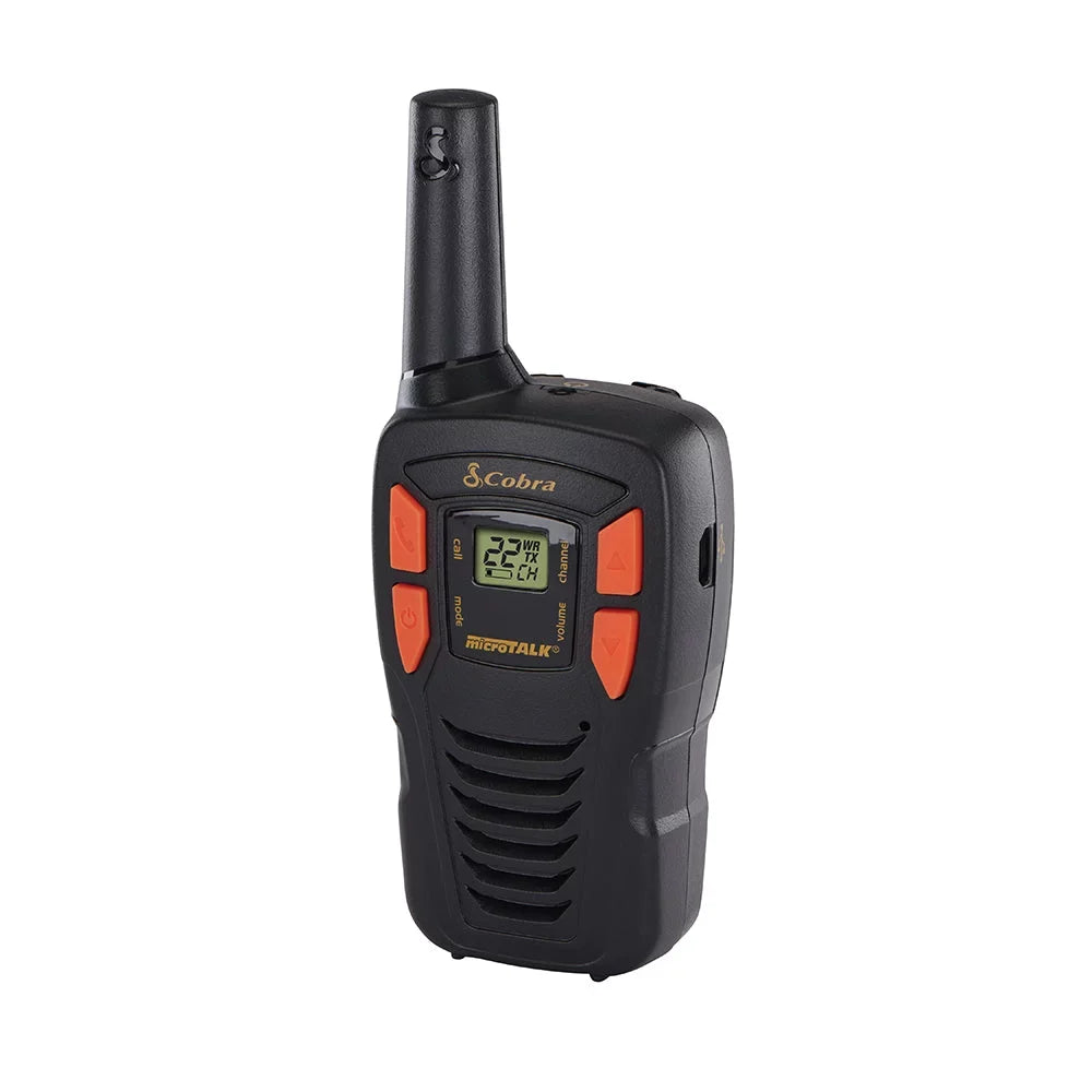Channels, Adults for Two-Way ACXT145 Radio 22 Cobra 16-Mile Rechargeable, Lightweight, Talkies Long Range Set Compact - Walkie