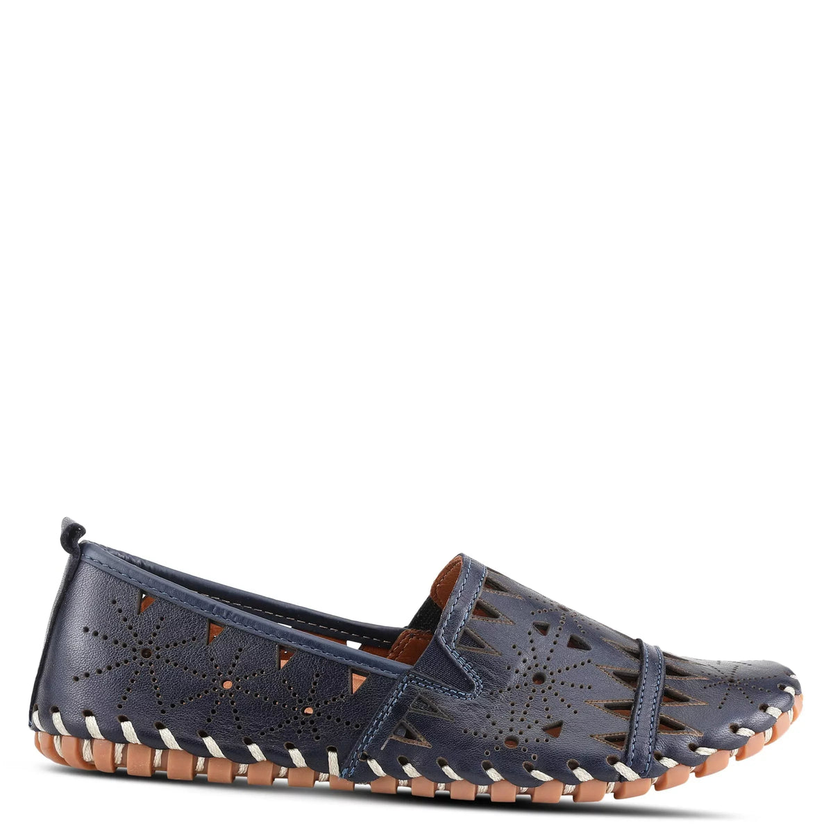 (US Fusaro Women's EU 6.5-7) Navy 37 Step Spring M