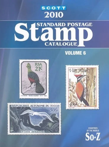 (Paperback, 9780894874437, the of Countries 2010 So-Z World- Catalogue, 0894874438) 6: Stamp Standard Pre-Owned: Scott Postage Vol.