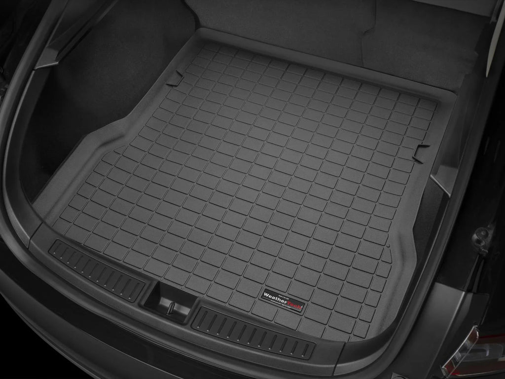 2-Door Bumper Bumper Cargo Wrangler Jeep - Row 2007-2014 Trunk with Liner Protector Behind compatible Protector, Seating with WeatherTech 1st With Black