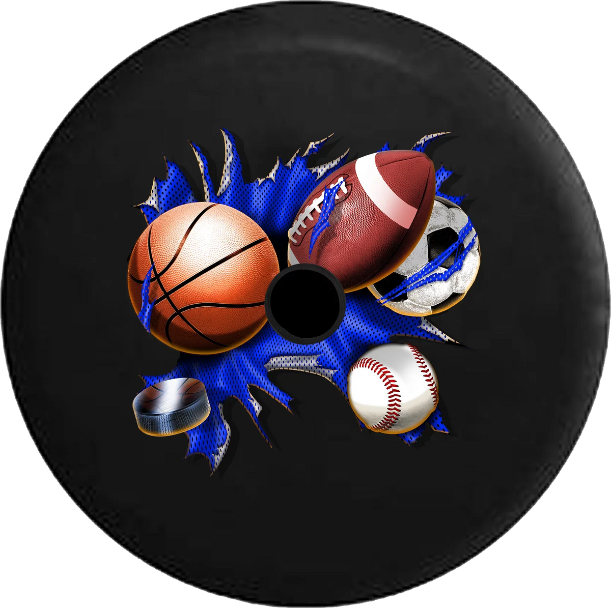 JL Basketball Camera Football Cover Ripping Hockey Wrangler Tire Thru Soccer Backup for RV Sports 2018 Jeep Spare Balls Baseball Inch 33 2019