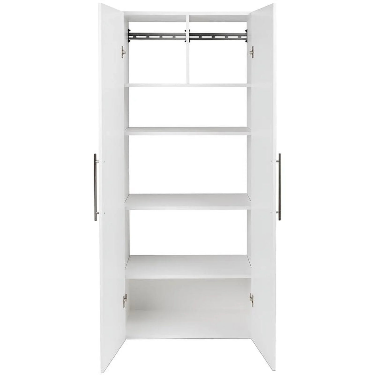 Wall Cabinet Large Garage Mounted 90" Set in Pemberly White Piece Row 3