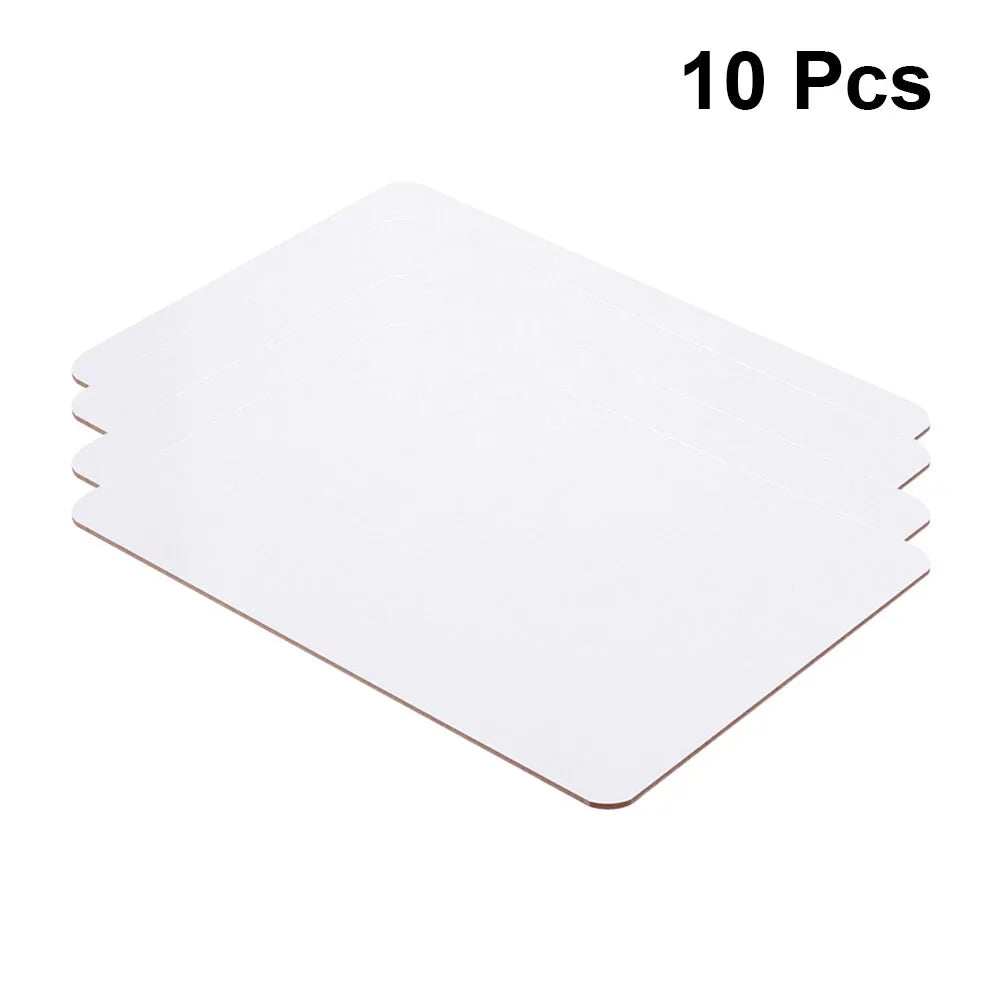 Pack Students Lapboards Board White Student Sided Small 9X12 Mini Double Boards Lap Classroom Kids Dry Erase