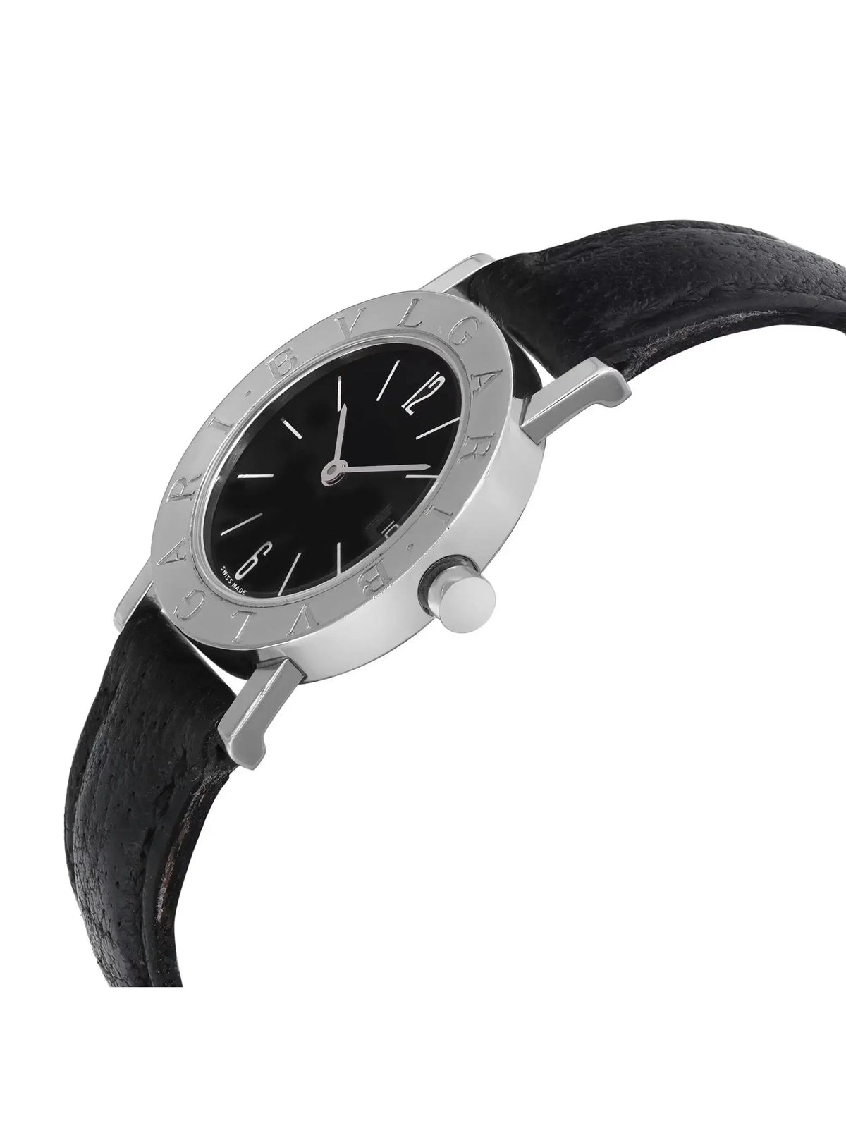 SLD BB Steel 26mm Black 26 Ladies Bvlgari Bvlgari Quartz Dial Watch