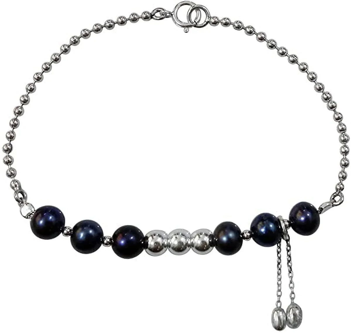 Designer Pearl Party Handmade String Bracelet Jewelry, for Women, Fashion Gemstone Bracelet 925 Silver Gift Of Sterling Bracelet, Beads