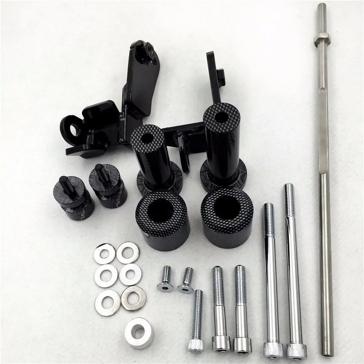 HTT-MOTOR Frame Suzuki 99-07 GSX Slider GSXR1300 Spools Hayabusa Swingarm 1300R Carbon for