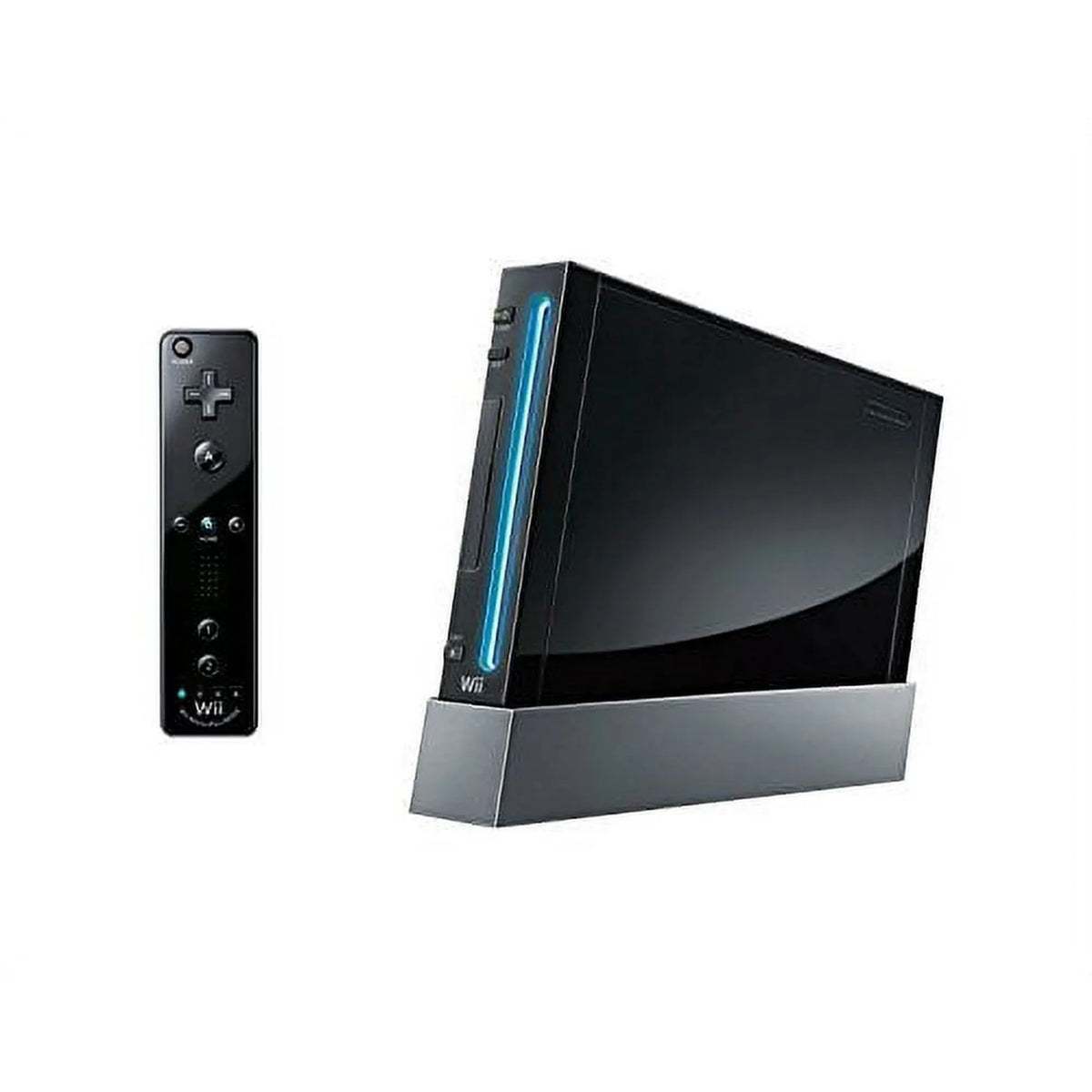Pre-Owned Nintendo AXTION Wii Gaming Bundle Cleaning New) BOLT + Kit Console Black Like Headset (Refurbished: