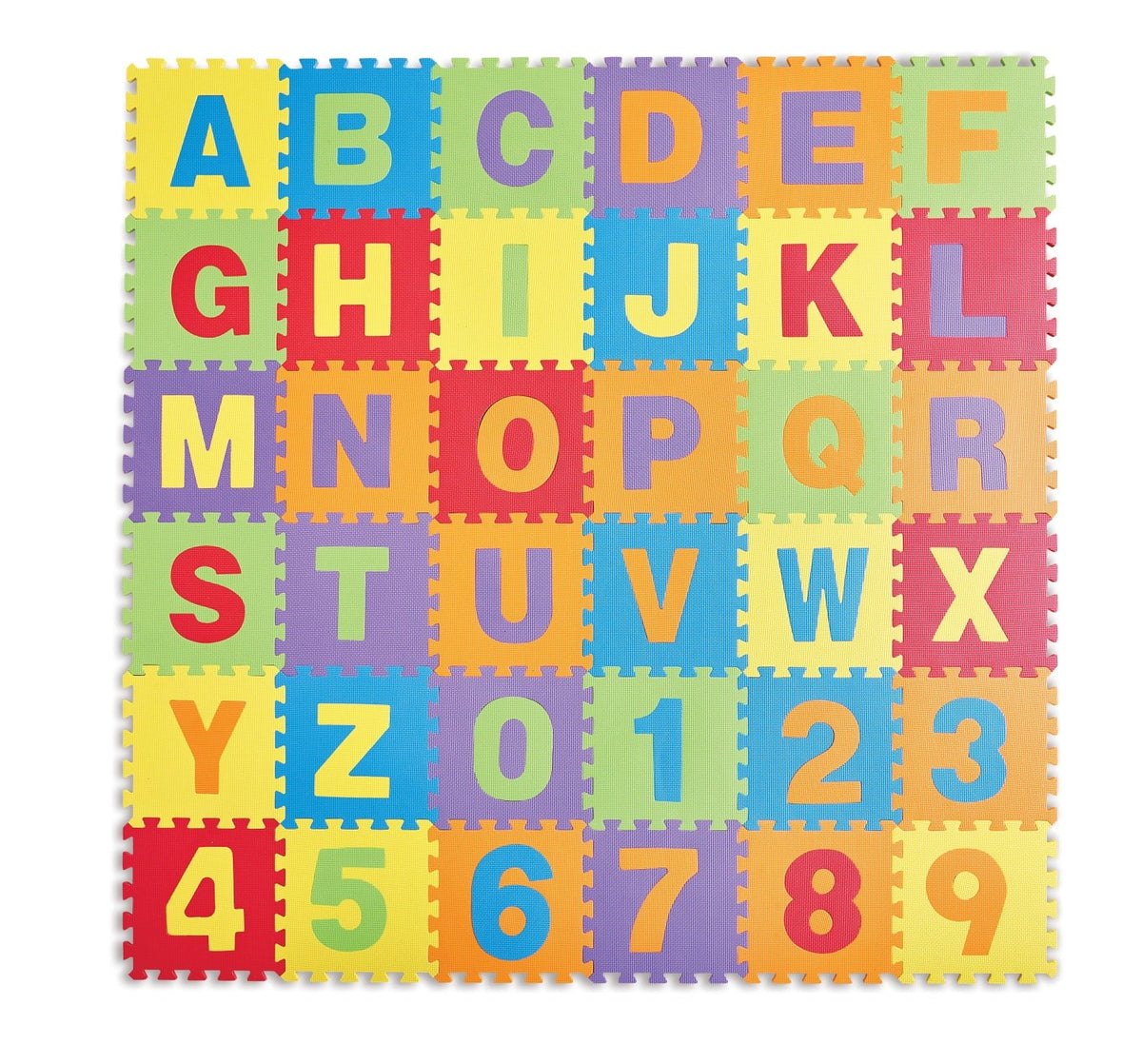 Puzzle with Playmat, 12m+ ABC Foam for Kidoozie Bag or & Playmat Preschooler, Storage Toddler 123 Ages
