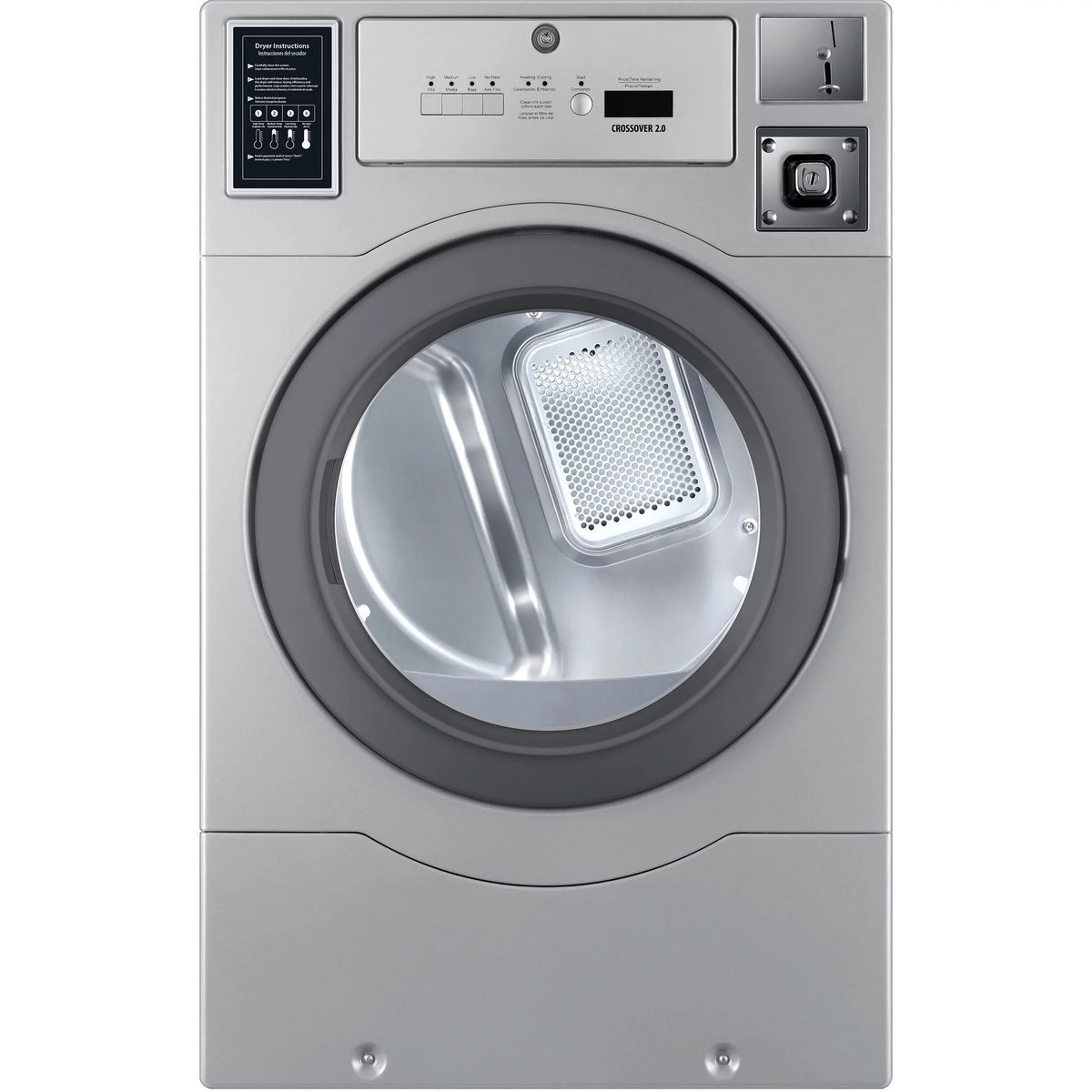 Dryer Controls Crossover Top Electric with Coin-Operated 2.0 Crossover