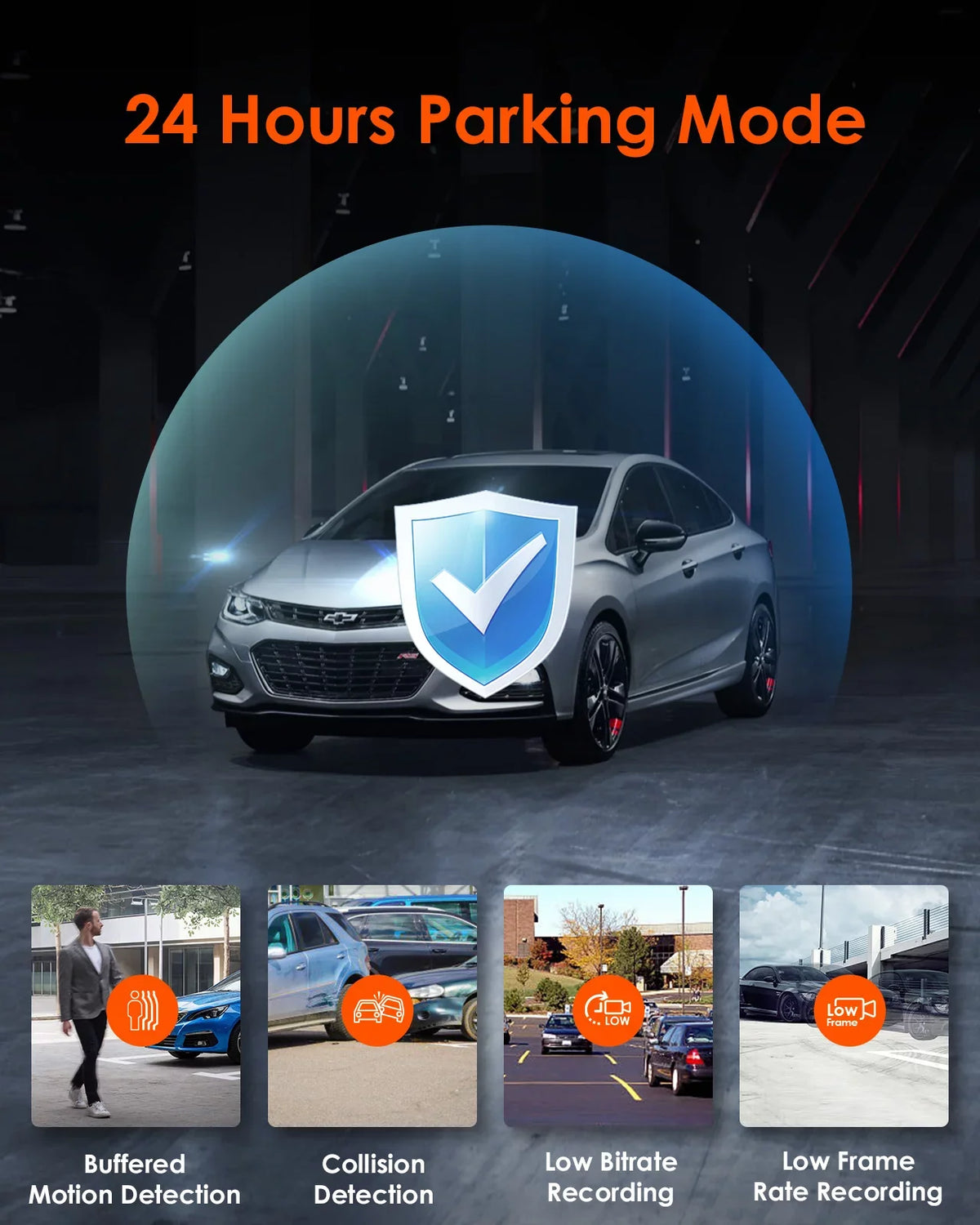 inch Touchable Car Front+1080P Nearly Rear IPS with Supercapacitor Wide Dash +1080P built 360¡ã Camera 2K Angle, Screen GPS 24h Channel Cam, Monitor, Interior 30FPS 3 S2 3 WiFi in, Parking Vantrue