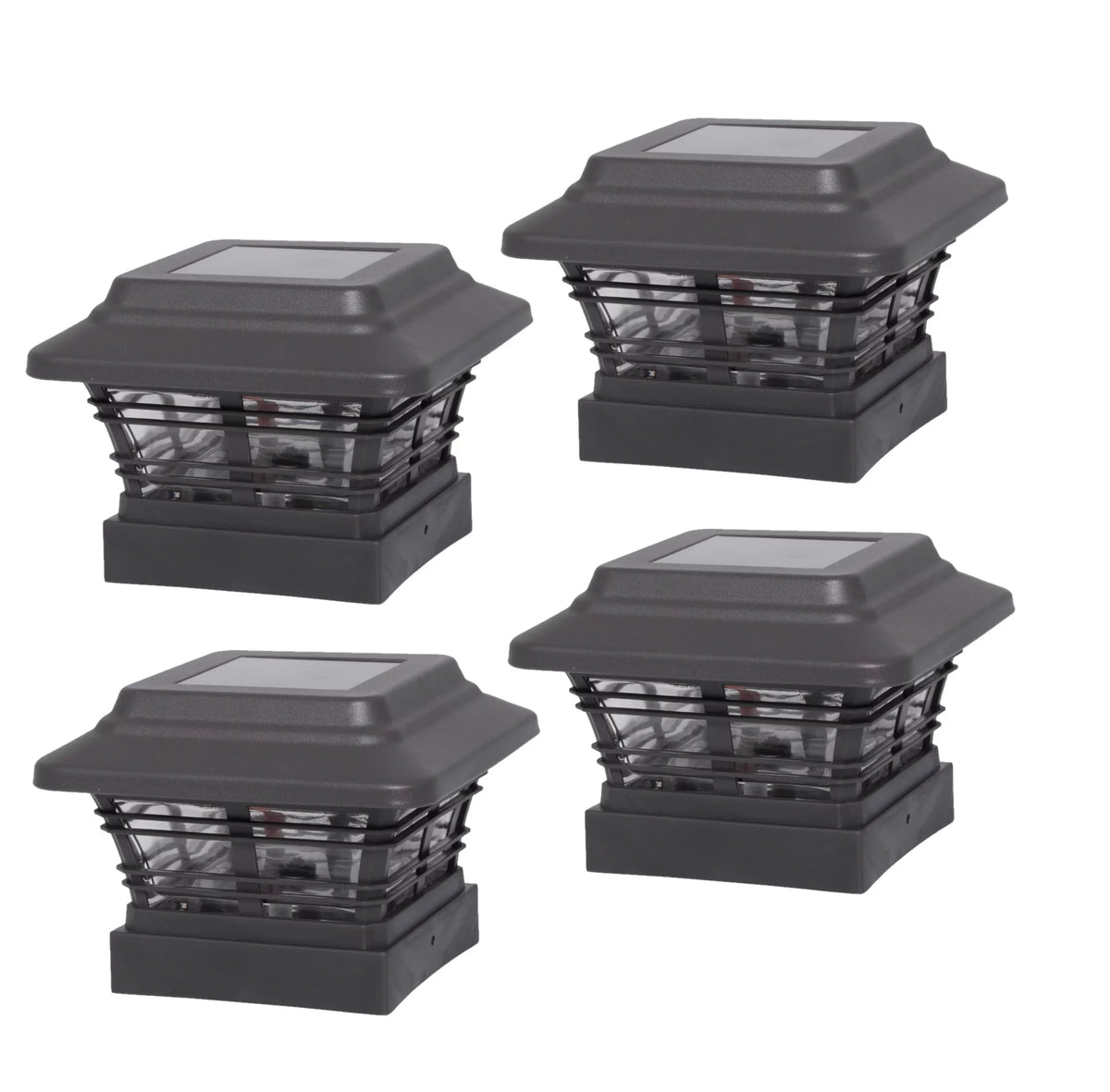 4'' Gardens LED Light (4-Pack) 4'' x Solar Light, Powered Better & Post Homes